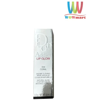 Son dưỡng màu san hô Dior Addict Lip Glow 004 Coral