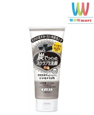 Sữa rửa mặt Utena Everish chiết xuất than hoạt tính 135g