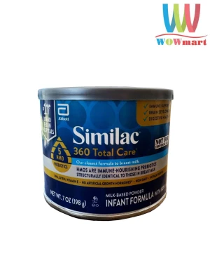 Sữa Similac cho bé từ 0-12 tháng Similac 360 Total Care 5 HMO Prebiotics 198g