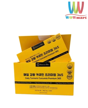 Tinh chất nghệ Hamin Bio Daily Turmeric Curcumin Premium 365 3g x32 tép