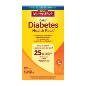 TPCN giúp điều hòa đường huyết Nature Made Diabetes Health Pack 60 gói
