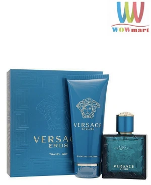 Versace Eros For Men Gift Set 2 ( nước hoa 100ml / sữa tắm 150ml )