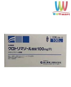 Viên đặt diệt nấm vùng kín Elcido 100mg Nhật Bản 100 viên