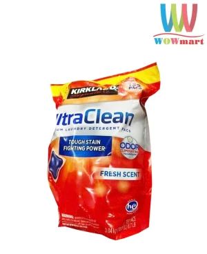 Viên giặt Kirkland Signature Ultra Clean Fresh Túi 3.04kg 152 viên