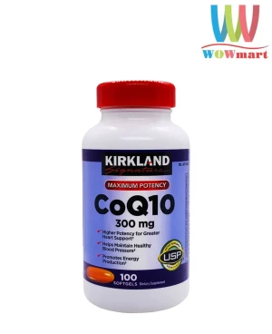 Viên hỗ trợ tim mạch Kirkland Signature CoQ10 300mg 100 viên