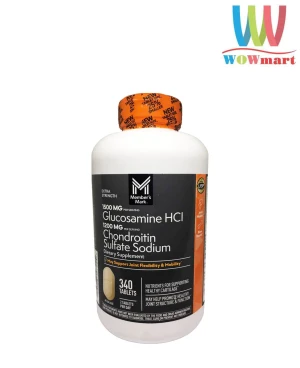 Viên uống bổ khớp Member's Mark Glucosamine Chondroitin 1200mg 340 viên - Wowmart VN | 100% hàng ngoại nhập