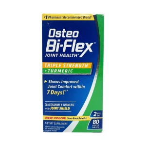 Viên uống bồi bổ sụn khớp Osteo Bi-Flex Triple Strength +Turmeric 80 viên - Wowmart VN | 100% hàng ngoại nhập