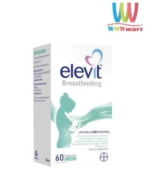 Viên uống dành cho phụ nữ sau sinh và cho con bú Elevit Breastfeeding Bayer Úc 60 viên