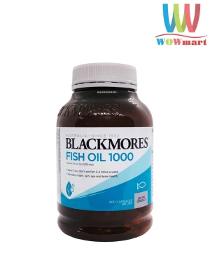 Viên uống dầu cá Blackmores Fish Oil 1000 400 Capsules