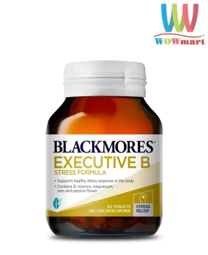 Viên uống giảm stress Blackmores Executive B Stress Formula 62 viên