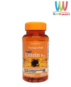 Viên uống sáng mắt Puritan's Pride Lutein 6mg 100 viên - Wowmart VN | 100% hàng ngoại nhập