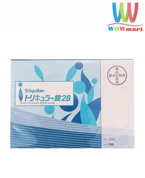 Viên uống tránh thai hàng ngày Triquilar Bayer Nhật Bản 28 viên