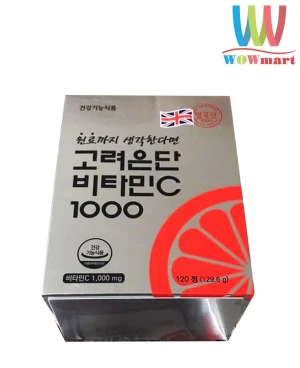 Viên uống Vitamin C Hàn Quốc Eundan Vitamin C 1000mg 120 viên