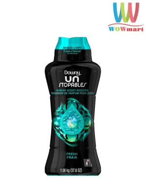 Viên xả vải Downy Mỹ (Màu xanh) giữ hương thơm lâu Downy Unstopables 1.06kg