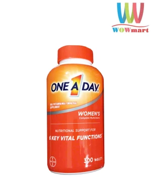 Vitamin One A Day cho nữ One A Day Women's Multivitamin 300 viên - Wowmart VN | 100% hàng ngoại nhập