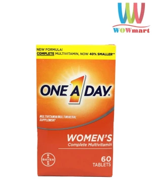 Vitamin One A Day cho nữ One A Day Women’s Multivitamin 60 viên - Wowmart VN | 100% hàng ngoại nhập