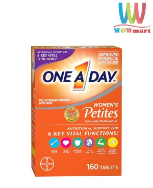 Vitamin One A Day cho nữ One A Day Women’s Petites Multivitamin 160 Tablets (viên nhỏ) - Wowmart VN | 100% hàng ngoại nhập