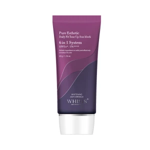 Kem Chống Nắng Cao Cấp Hàn Quốc Nâng Tone WHISIS Pure Esthetic Daily Fit Tone Up Sun Block (SPF50+/PA++++) 50g Chính Hãng | Whisis Việt Nam