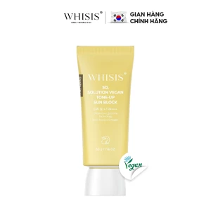 Kem Chống Nắng Đa Tầng Thuần Chay WHISIS So, Solution Vegan Tone-up Sun Block 50g