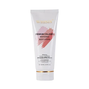Kem Dưỡng Thể Trắng Da Chống Nắng WHISIS Premium Collagen Whitening Body Lotion 200ml | Whisis Việt Nam