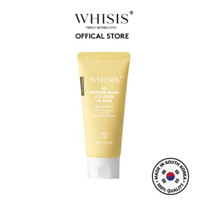 Peel da thuần chay tăng cường nâng cơ căng bóng Whisis So, booster vegan collagen oil pack 70ml