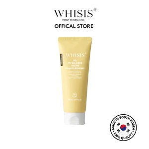 Sữa rửa mặt thuần chay cân bằng pH WHISIS So, PH balance vegan foam cleansing 150g