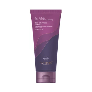 Sữa Rửa Mặt Trắng Da Vitamin E WHISIS Pure Esthetic Deep Clean Foam Cleansing 120ml