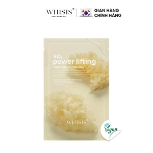 WHISIS Power Lifting Vegan Essence Mask Pack - Mặt Nạ Giấy Dưỡng Da Thuần Chay Cao Cấp 28ml Chính Hãng | Whisis Việt Nam