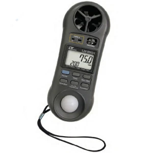 Máy đo nhiệt độ, tốc độ gió, ánh sáng, độ ẩm Lutron LM8000A