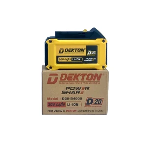 Pin Dekton 21V-4.0Ah chân Pin Dewalt D20-B4000