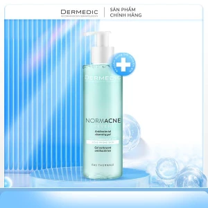NORMACNE Antibacterial Cleansing Gel - Gel rửa mặt kháng khuẩn da dầu, mụn
