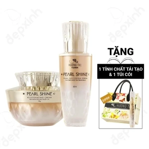 Bộ chăm sóc da mặt trắng sáng Hương Thị Pearl Shine