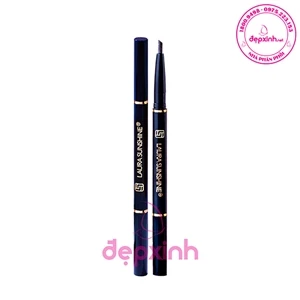 Chì kẻ mày siêu mảnh Laura Sunshine Auto Design Eyebrow Pencil Màu Nâu Đen