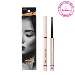 Chì vặn kẻ mắt màu đen Vacosi Natural Studio Twist Liner VM02-01