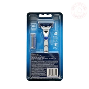 Dao cạo râu Gillette Mach 3 Turbo 3D -1 Cán 2 Đầu Lưỡi