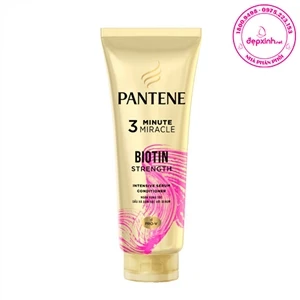 Dầu xả 3 phút diệu kỳ ngăn rụng tóc Pantene 3 Minute Miracle Biotin 150ml
