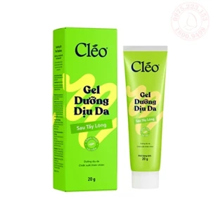 Gel làm dịu da sau tẩy lông Cleo Post Depilatory Soothing Gel 50g