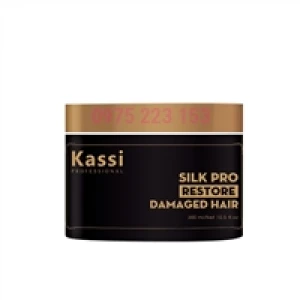 Kem hấp tóc phục hồi hư tổn Kassi Silk Pro Repair 300ml