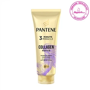 Kem xả 3 phút diệu kỳ chăm sóc hư tổn Pantene 3 Minute Miracle Collagen 150ml