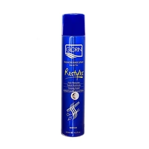 Keo xịt tóc cứng Glorin Restyles Hair Spray Blue 420ml