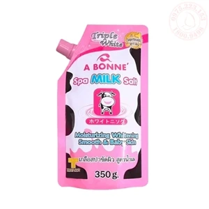 Muối tắm tẩy tế bào chết chiết xuất sữa bò A Bonne Spa Milk Salt 350g