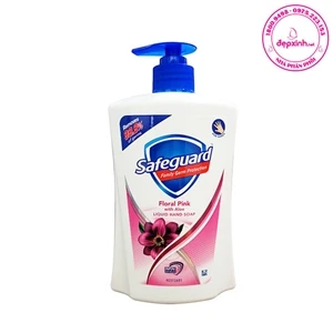 Nước rửa tay diệt khuẩn Safeguard Floral Pink With Aloe 450ml