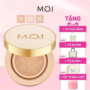 Phấn nước M.O.I Premium Baby Skin Cushion SPF50 - Tone 20 Da Trắng