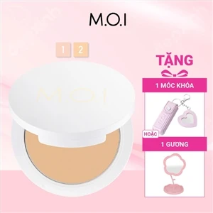 Phấn phủ kiềm dầu kháng nước M.O.I Baby Skin Powder Tone 01 10g