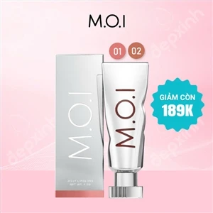 Son dưỡng có màu M.O.I Jelly Lipgloss No.2 Hazelnuts 3.5g - Nâu Cam Trà