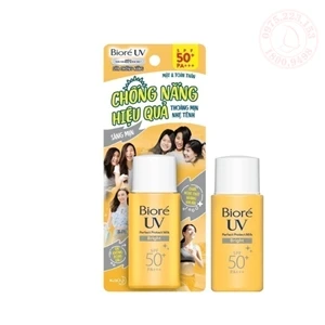Sữa chống nắng bảo trắng mịn ngọc trai Biore UV Bright SPF50+/PA+++ 25ml