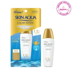 Sữa chống nắng dưỡng da sáng mịn Sunplay Skin Aqua SPF50++