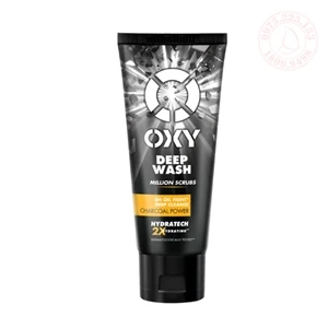 Sữa rửa mặt nam sạch sâu giảm nhờn có hạt massage Oxy Deep Wash 100g