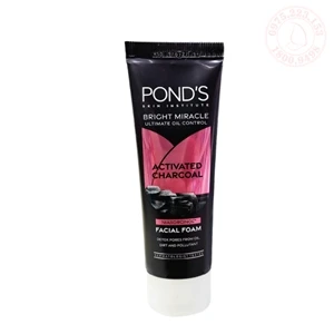 Sữa rửa mặt sạch sâu Ponds Bright Miracle Activated Charcoal 50g