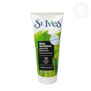 Sữa rửa mặt  St.Ives BlackHead Clearing Green Tea and Bamboo Scrub 170g
